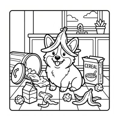 Corgis Being Naughty